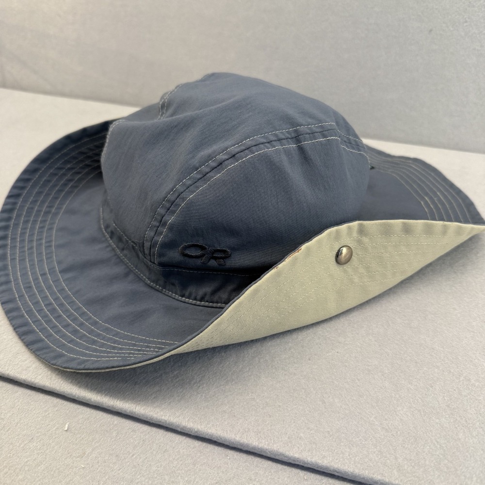 Outdoor Research Transit Sun Hat L Blue Schoeller 3XDRY Bucket‎ 97085
